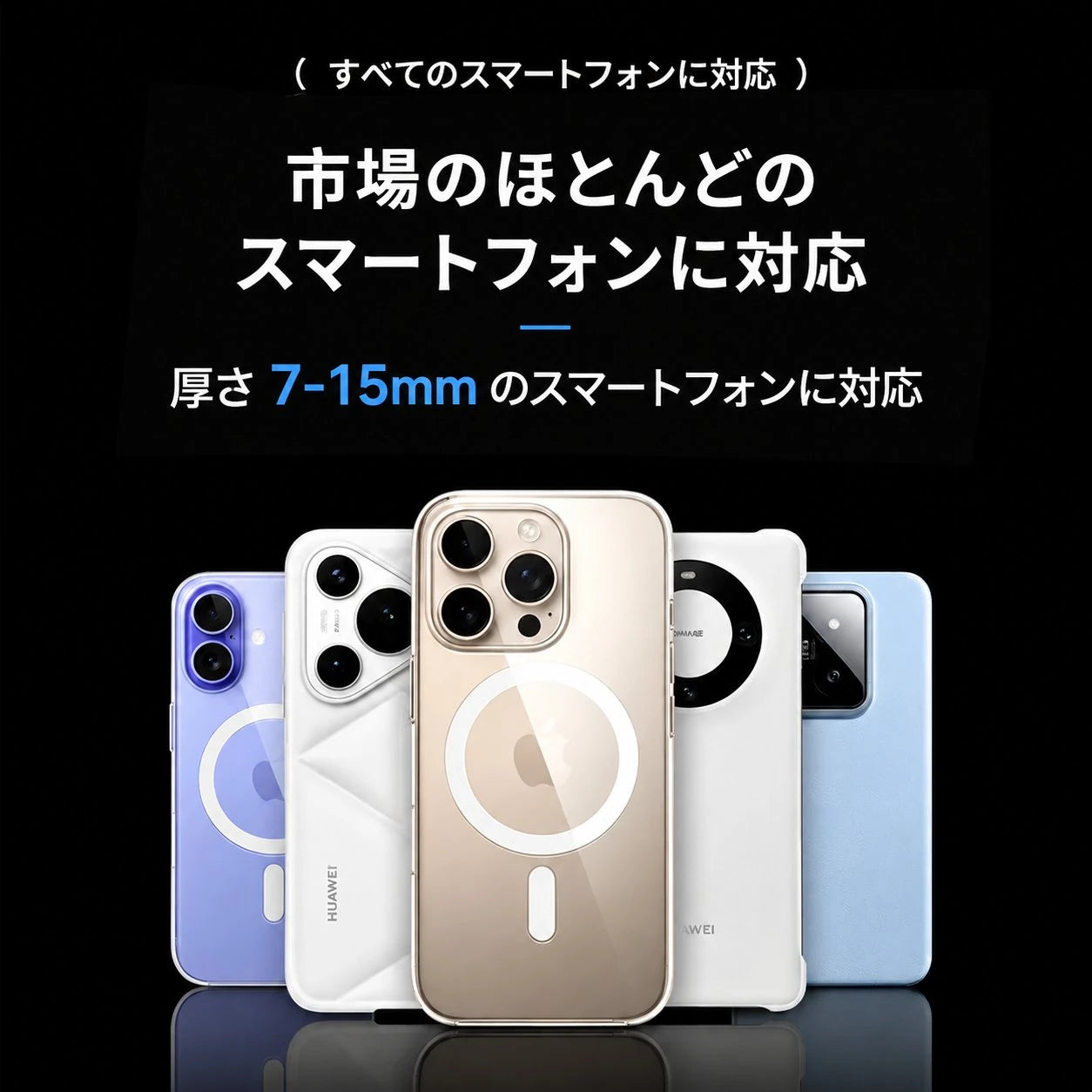 Tekunex Mech 360 車載ホルダー - 360度自由回転 スマホホルダー